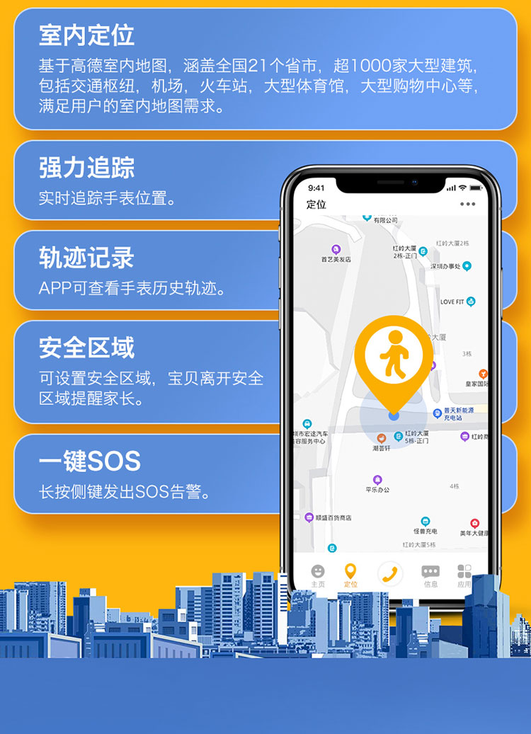 阿爾郎4G全網(wǎng)通兒童電話手表智能GPS定位多功能手機可視頻通話手環(huán)